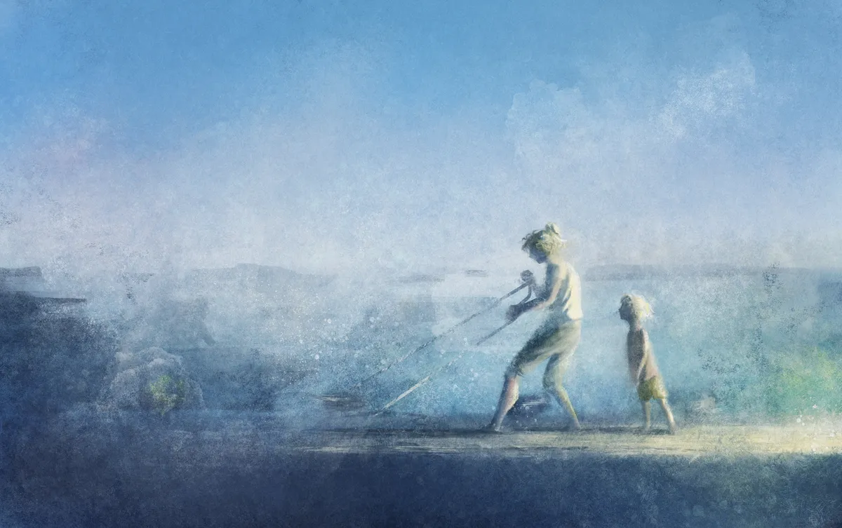 Woman at the Pier | Женщина на причале | אישה על המזח